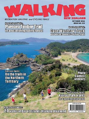 cover image of Walking New Zealand 